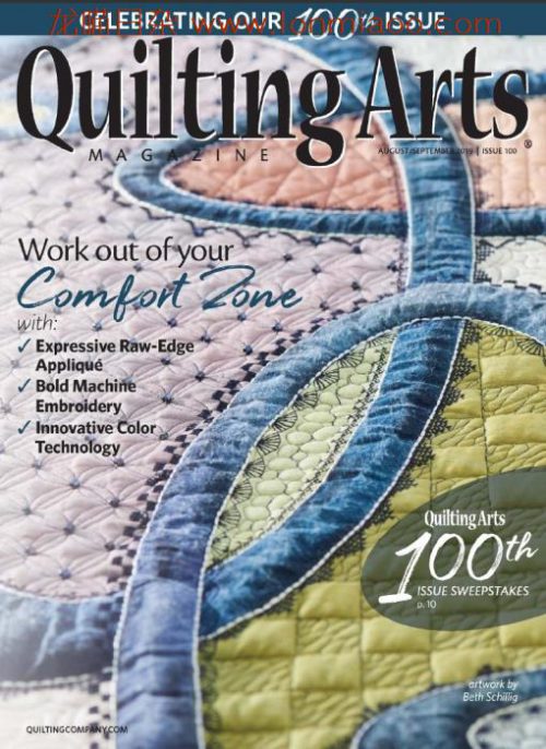 Quilting Arts 电子杂志2019年8月9月刊