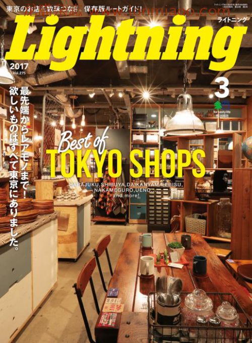 [日本版]Lightning 男士时尚休闲杂志PDF电子版 2017年3月刊