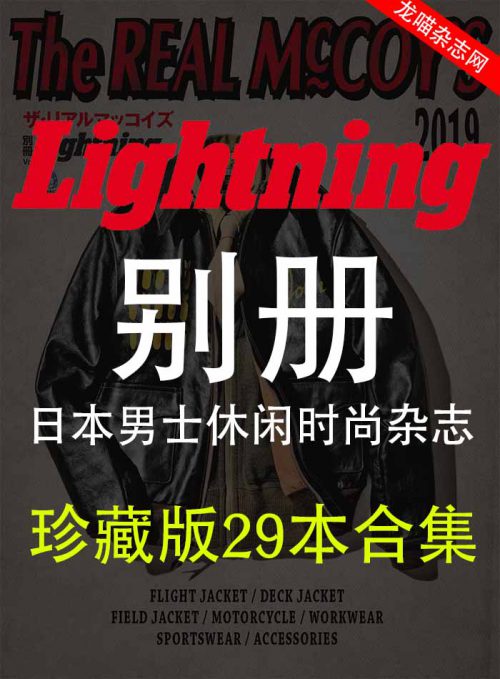 [日本版]Lightning 别册珍藏版29本合集男性休闲时尚电子杂志