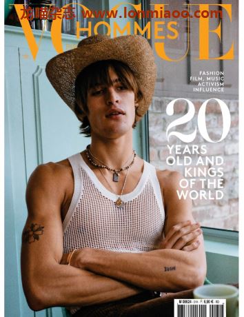 [法国版]Vogue Hommes 男士时尚杂志 2020年3月刊