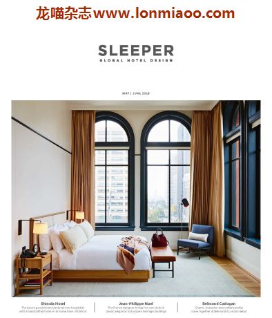 [英国版]Sleeper 国际酒店设计杂志2019年5-6月刊