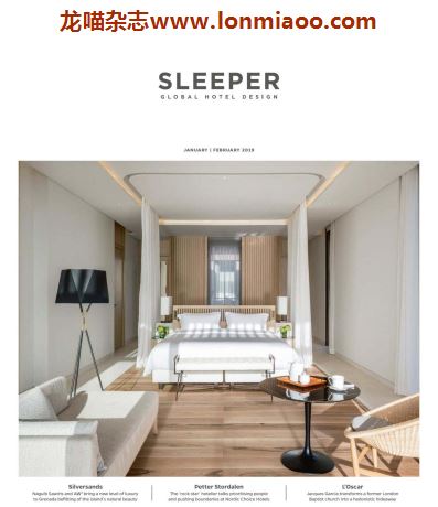 VIP免费  [英国版]Sleeper 国际酒店设计杂志 2019年1-2月刊