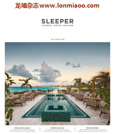 [英国版]Sleeper 国际酒店设计杂志2019年7-8月刊