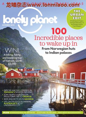 [英国版]Lonely Planet Traveller 孤独星球旅游杂志 2019年10月刊