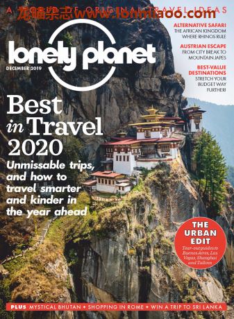 [英国版]Lonely Planet Traveller 孤独星球旅游杂志 2019年12月刊