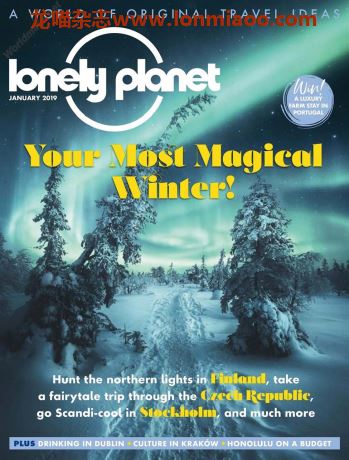 [英国版]Lonely Planet Traveller 孤独星球旅游杂志 2019年1月刊